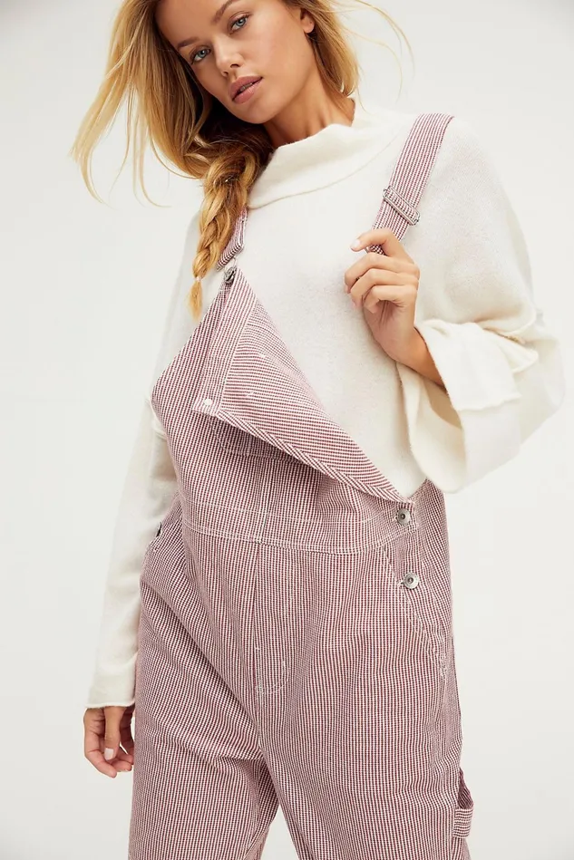 Women Overalls Free People Christina Overalls Cowhide