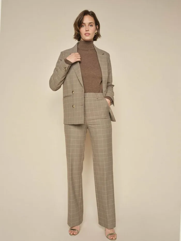 Women Pants MOS MOSH MMOlly Elif Pant Rain Drum