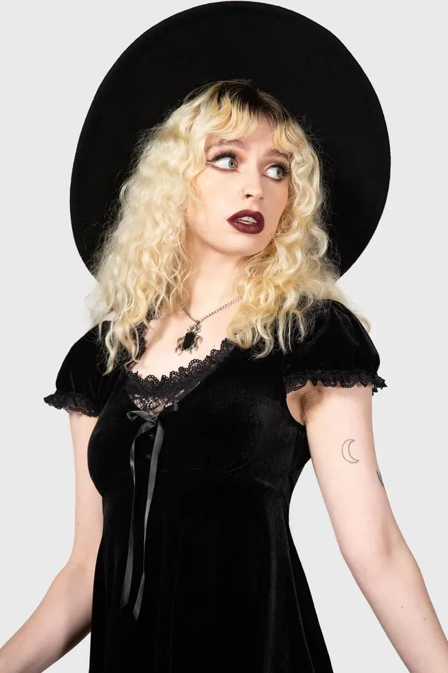 Women Party Killstar Heather Babydoll Dress B