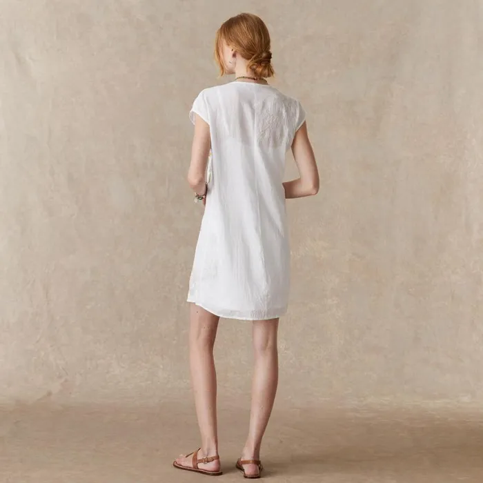 Women Playa Dress White Sundance Catalog Dresses and Jumpsuits Women Playa Dress White Sundance Catalog Dresses and Jumpsuits