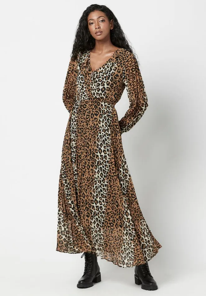 Women Pleated Tully Midi Dress Black Buffalo David Bitton Dresses and Jumpsuits Women Pleated Tully Midi Dress Black Buffalo David Bitton Dresses and Jumpsuits