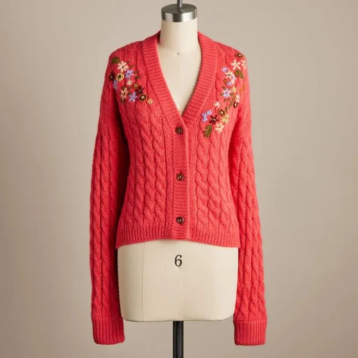 Women Pocket Of Posies Cardigan Strawberry Sundance Catalog Sweaters Women Pocket Of Posies Cardigan Strawberry Sundance Catalog Sweaters