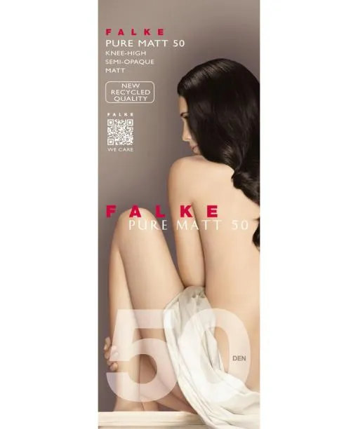 Women Pure Matt 50 DEN Women Kneehigh Socks Barolo FALKE Knee High Socks