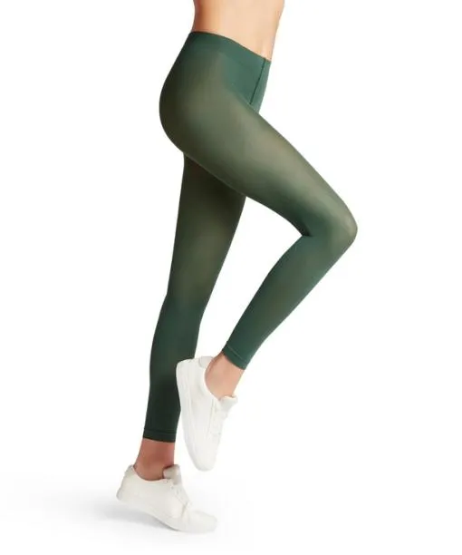 Women Pure Matt 50 DEN Women Leggings Hunter Green FALKE Tights and Leggings