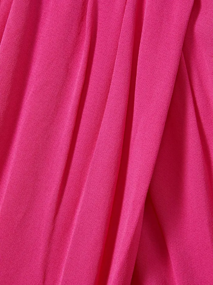 Women Reiss Dresses Elliana Drape Front Midi Dress Pink