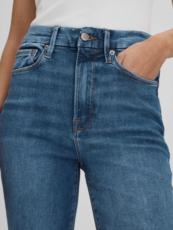 Women Reiss Jeans American Good American Always Fits Flared Jeans Indigo