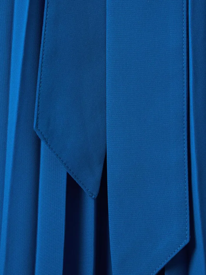 Women Reiss Jumpsuits and Playsuits Estelle Pleated Belted Jumpsuit Cobalt Blue