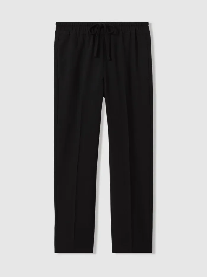 Women Reiss Pants Hailey Pull On Trousers Black