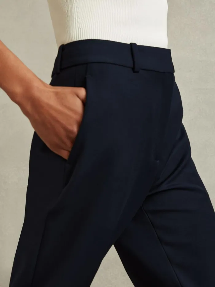 Women Reiss Suits and Tailoring Gabi Slim Fit Suit Trousers Navy