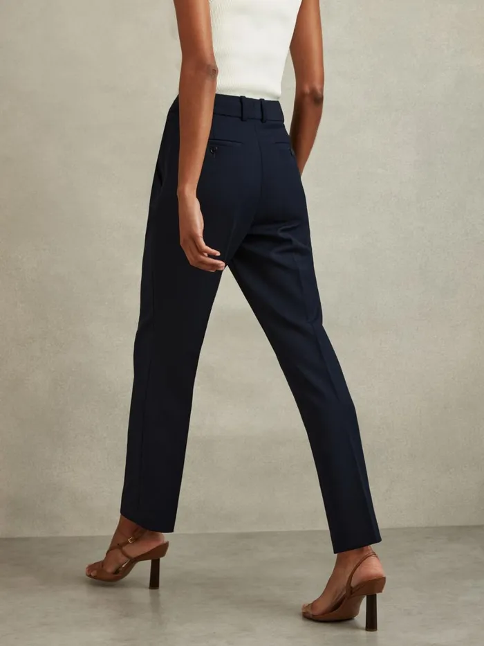 Women Reiss Suits and Tailoring Gabi Slim Fit Suit Trousers Navy