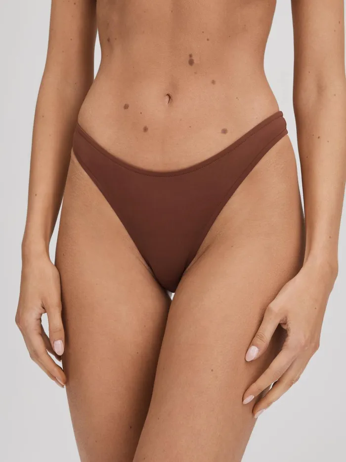Women Reiss Swimwear Born Bikini Bottoms Copper