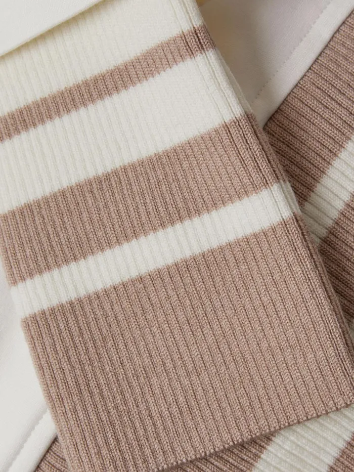 Women Reiss Tops Lexi Striped Trim Hoodie Minkivory
