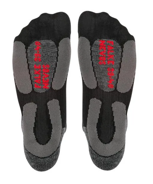 Women RU True Motion Nevos Women Running Socks Black FALKE Running Socks