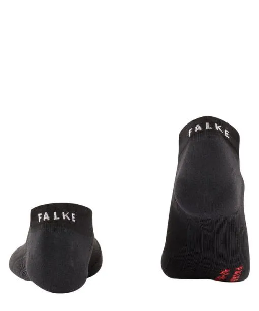 Women RU4 Light Performance Invisible Women Running No Show Socks Black FALKE Running Socks