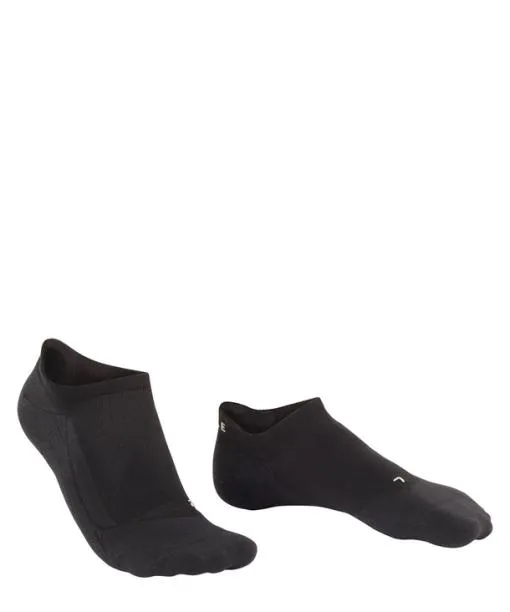 Women RU4 Light Performance Invisible Women Running No Show Socks Black FALKE Running Socks