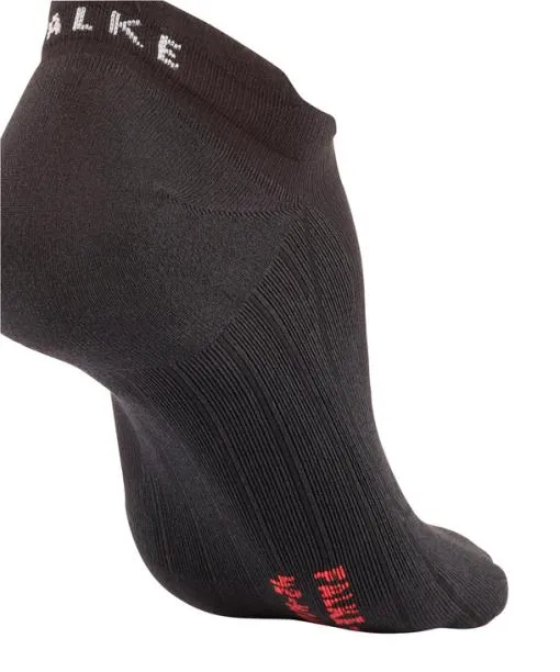 Women RU4 Light Performance Invisible Women Running No Show Socks Black FALKE Running Socks