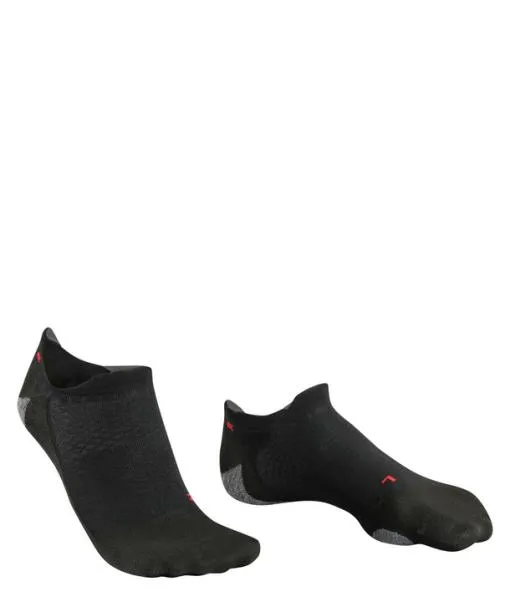 Women RU5 Race Invisible Women Running No Show Socks Black FALKE Running Socks