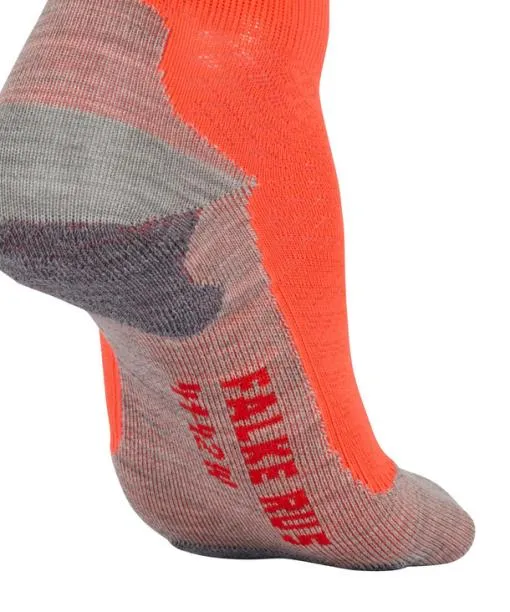 Women RU5 Race Short Women Running Socks Neon Red FALKE Running Socks