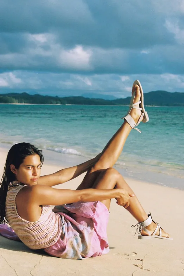 Women Sandals Free People Vacation Day Wrap Sandals Sky