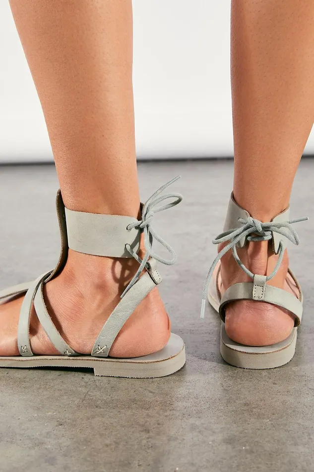Women Sandals Free People Vacation Day Wrap Sandals Sky