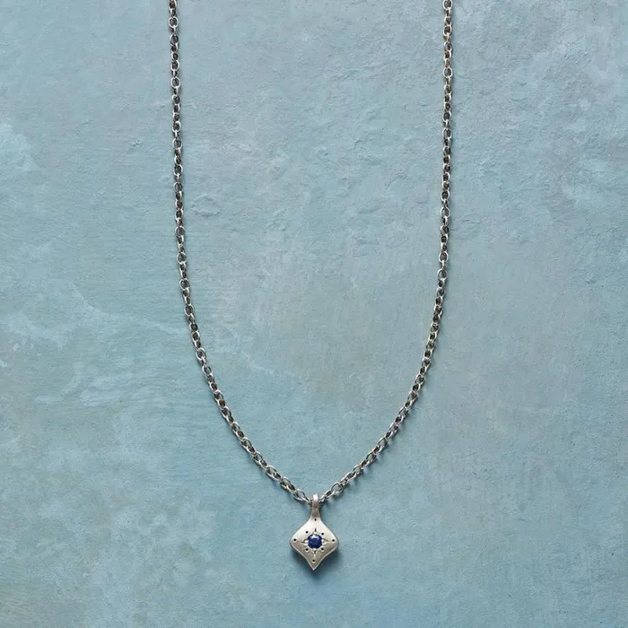 Women Sapphire Regalia Necklace Sundance Catalog Necklaces