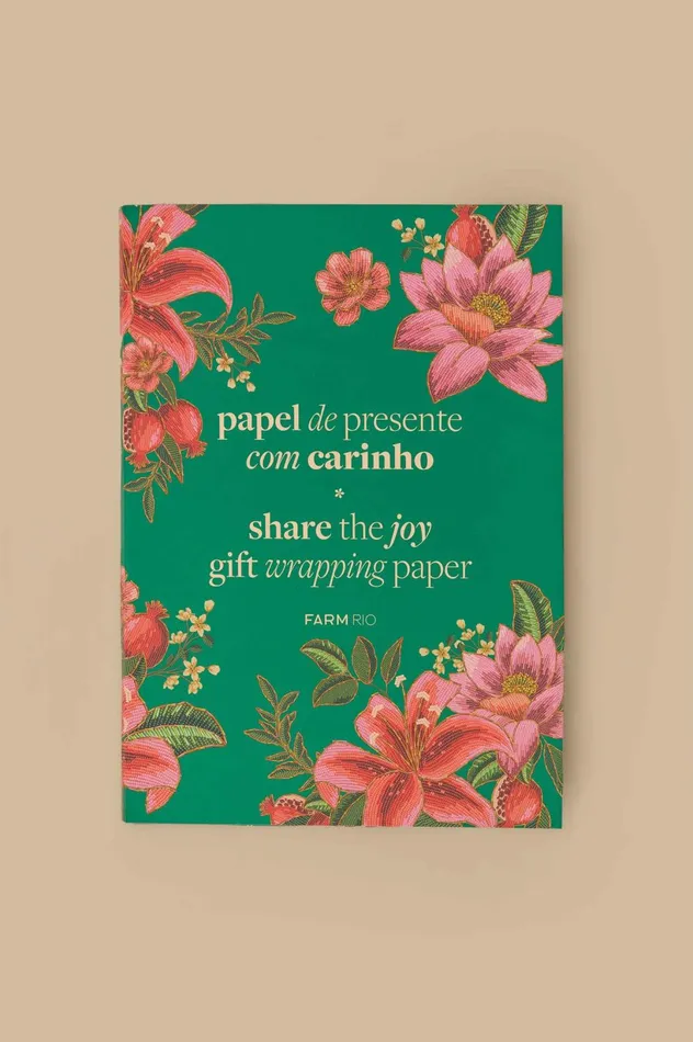 Women Share The Joy Giftwrap Paper Set Multi FARM Rio Gifts