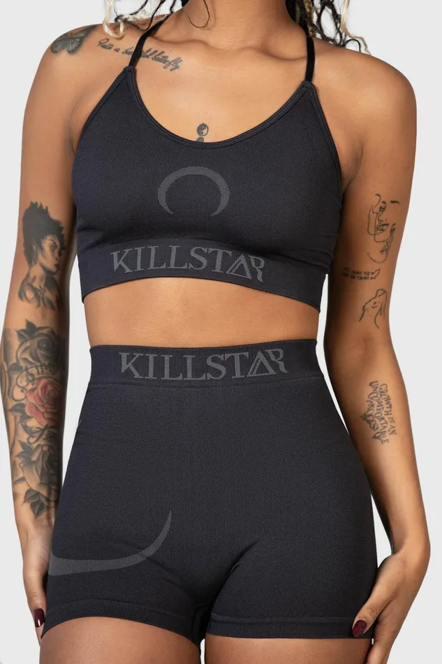 Women Shorts Killstar Screams Hotpant