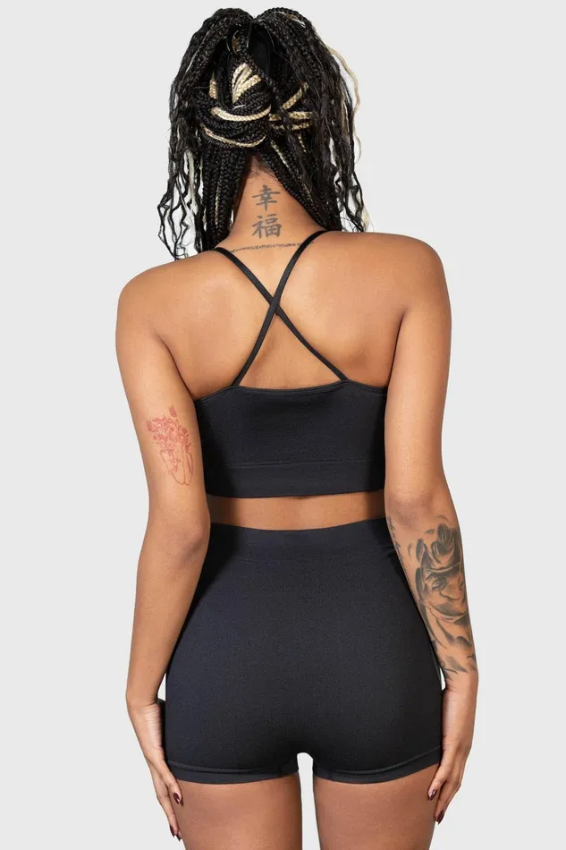 Women Shorts Killstar Screams Hotpant