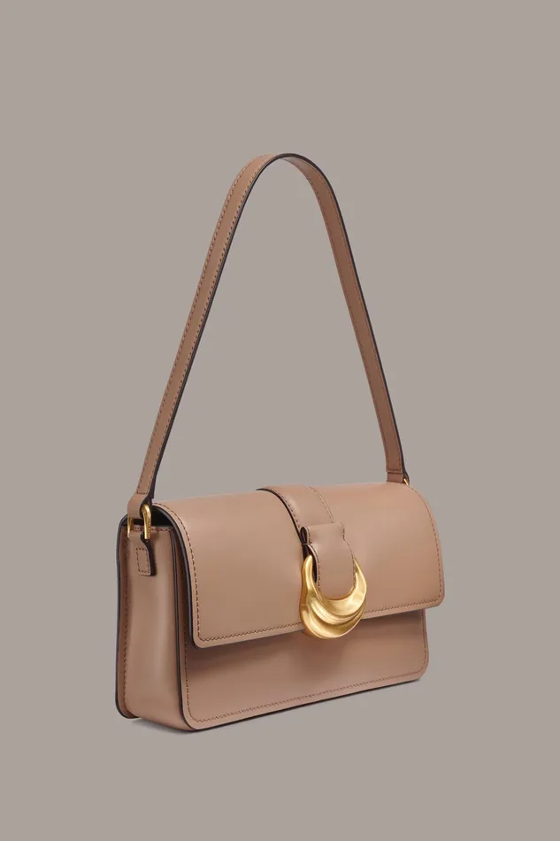 Women Shoulder And Hobo Bags Donna Karan VALLEY STREAM SHOULDER Toaster Almond