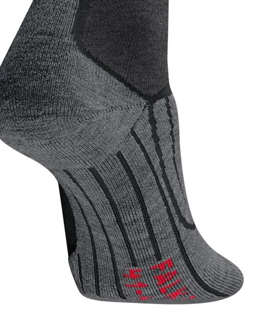 Women SK2 Intermediate Women Skiing Kneehigh Socks Black FALKE Ski Socks