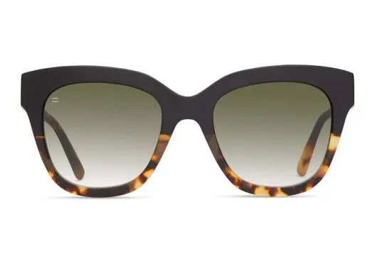 Women Sloane Black Tort Fade TOMS Sunglasses