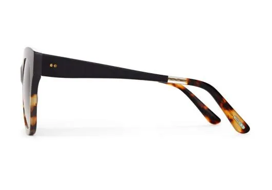 Women Sloane Black Tort Fade TOMS Sunglasses