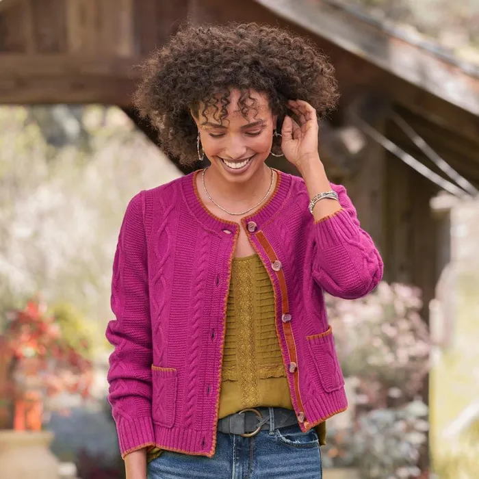 Women Sloane Cardigan Petite Dark Cedar Sundance Catalog Sweaters Women Sloane Cardigan Petite Dark Cedar Sundance Catalog Sweaters