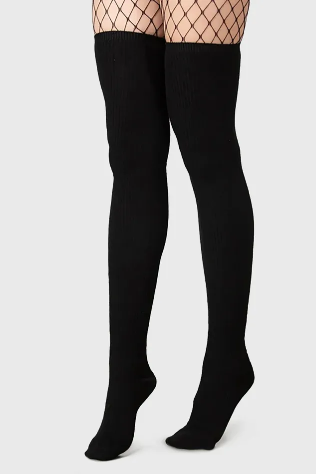 Women Socks and Tights Killstar Zoey Long Socks B