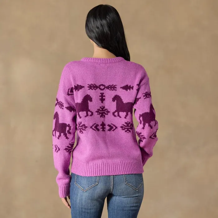 Women Spirited Horse Sweater Petite Charcoal Sundance Catalog Petite Styles Women Spirited Horse Sweater Petite Charcoal Sundance Catalog Petite Styles