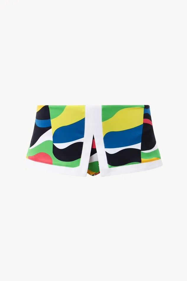 Women STAUD Bikinis PENNY SWIM SKIRT MARBLE WAVE Women STAUD Bikinis PENNY SWIM SKIRT MARBLE WAVE