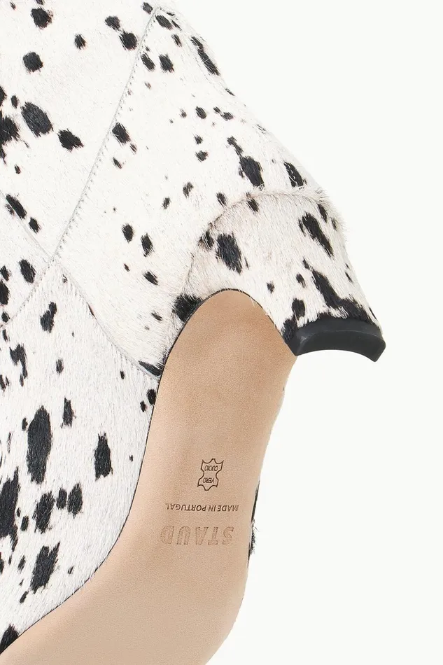 Women STAUD Boots WESTERN WALLY BOOT BLACK and WHITE HAIRCALF Women STAUD Boots WESTERN WALLY BOOT BLACK and WHITE HAIRCALF