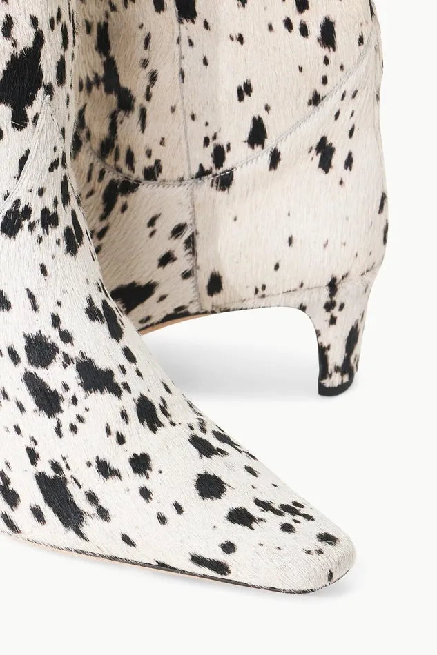 Women STAUD Boots WESTERN WALLY BOOT BLACK and WHITE HAIRCALF Women STAUD Boots WESTERN WALLY BOOT BLACK and WHITE HAIRCALF