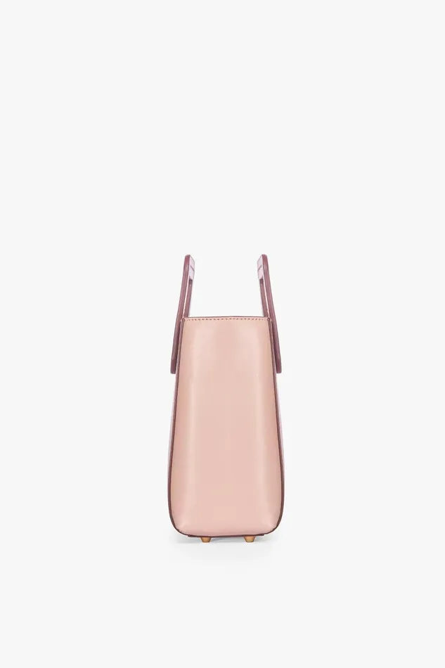 Women STAUD Crossbody MINI SHIRLEY LEATHER BAG BLUSH