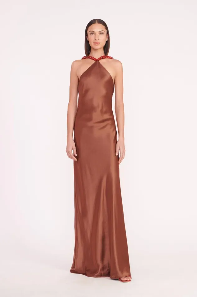Women STAUD Dresses CADENCE DRESS CLOVE