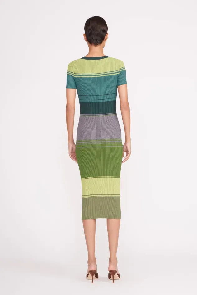 Women STAUD Dresses COLLEEN DRESS PINE FOREST Women STAUD Dresses COLLEEN DRESS PINE FOREST