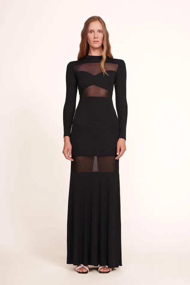 Women STAUD Dresses FALCON DRESS BLACK