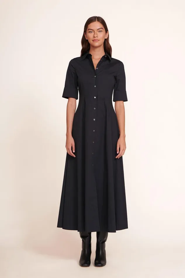 Women STAUD Dresses JOAN MAXI DRESS BLACK