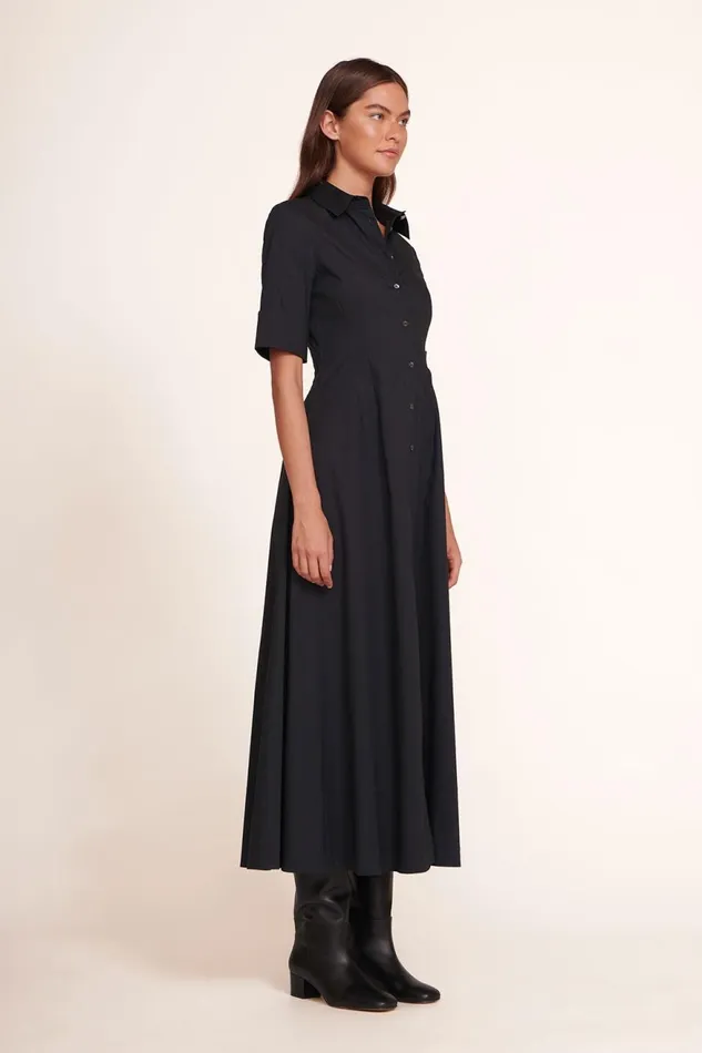 Women STAUD Dresses JOAN MAXI DRESS BLACK