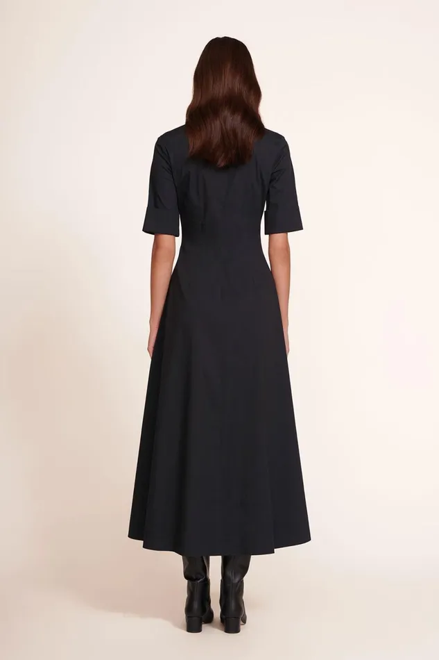 Women STAUD Dresses JOAN MAXI DRESS BLACK