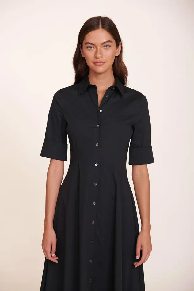 Women STAUD Dresses JOAN MAXI DRESS BLACK