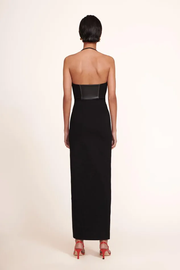Women STAUD Knits HINDLEY DRESS BLACK