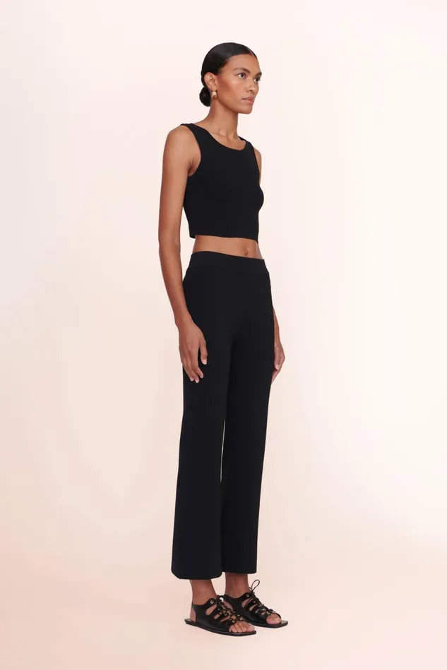Women STAUD Knits NOOR TOP BLACK Women STAUD Knits NOOR TOP BLACK