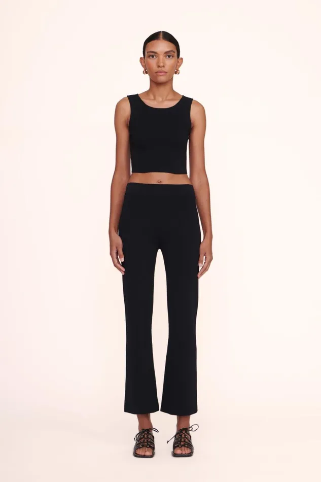 Women STAUD Knits NOOR TOP BLACK Women STAUD Knits NOOR TOP BLACK