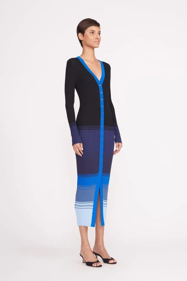 Women STAUD Knits SHOKO SWEATER MIDNIGHT GLACIER Women STAUD Knits SHOKO SWEATER MIDNIGHT GLACIER